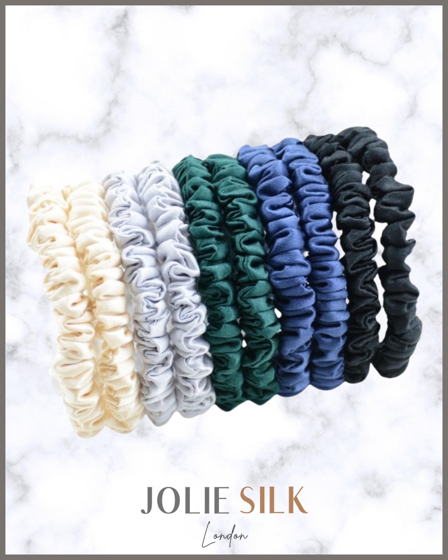 Glide Silk Hairbands by Jolie Silk