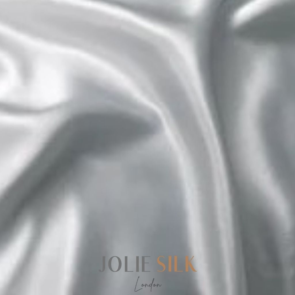 Jolie Silk Mulberry Silk Dream Silk Pillowcase IVORY WHITE CHAMPAGE SILVER GREY - White Colour Swatch